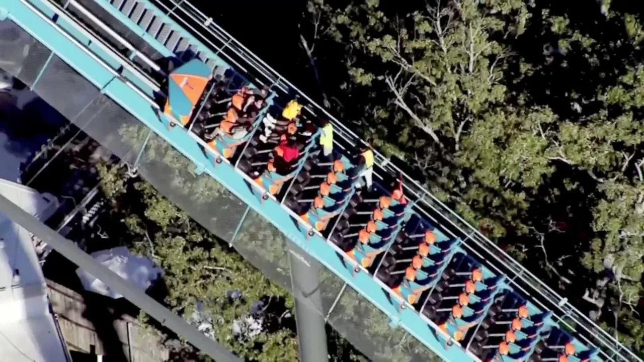 Man dies after falling from Goliath rollercoaster at Six Flags Over Georgia near Atlanta