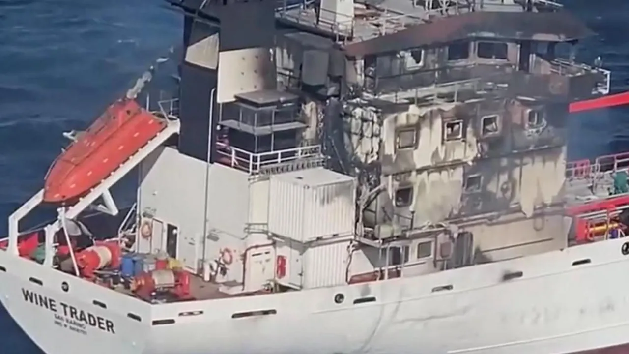 Seven Sailors Missing After Drone Strikes Hit Tankers Near Romania's Black Sea Coast