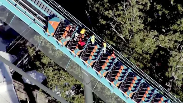 Man dies after falling from Goliath rollercoaster at Six Flags Over Georgia near Atlanta