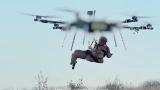 Ukraine Claims World-First Drone Airlift of Wounded Soldier From Front Line